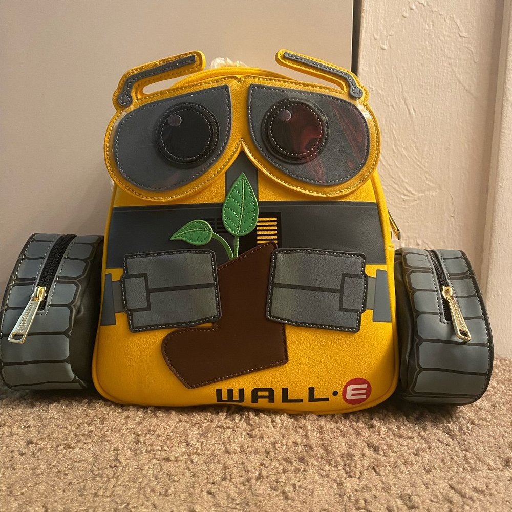 Loungefly Pixar WALL-E Plant Boot Mini Backpack